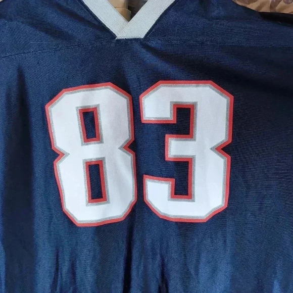 Vintage Reebok Wes Welker #83 New England Patriots Jersey Large Womens XL - Picture 2 of 9